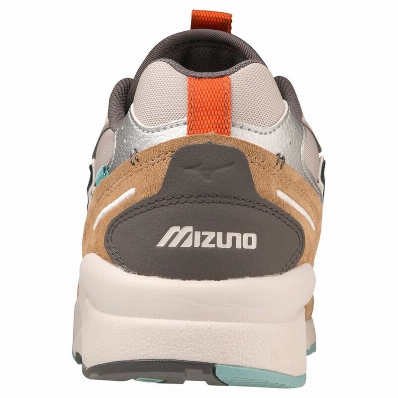 Mizuno Sky Medal Beta スニーカー メンズ 白 ブラウン | JP-014285