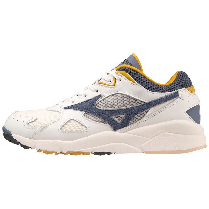 Mizuno Sky Medal スニーカー メンズ 白 インディゴブルー | JP-890645