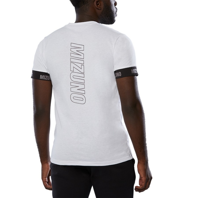 Mizuno Tee Tシャツ メンズ 白 | JP-209483