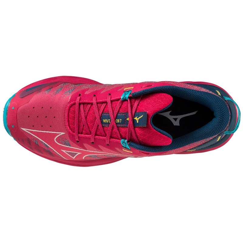 Mizuno Wave Daichi 7(W) トレイルランニングシューズ レディース 青 | JP-864359