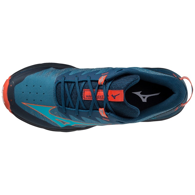 Mizuno Wave Daichi 7 トレイルランニングシューズ メンズ ネイビー | JP-324618