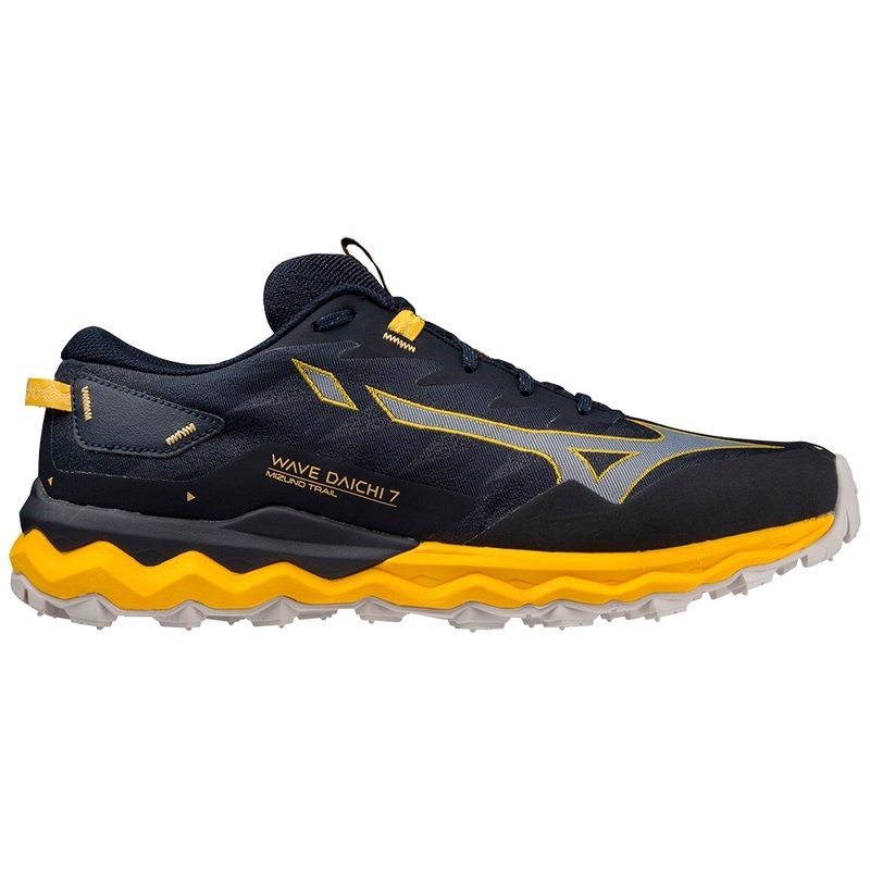 Mizuno Wave Daichi 7 トレイルランニングシューズ メンズ 青 | JP-532089