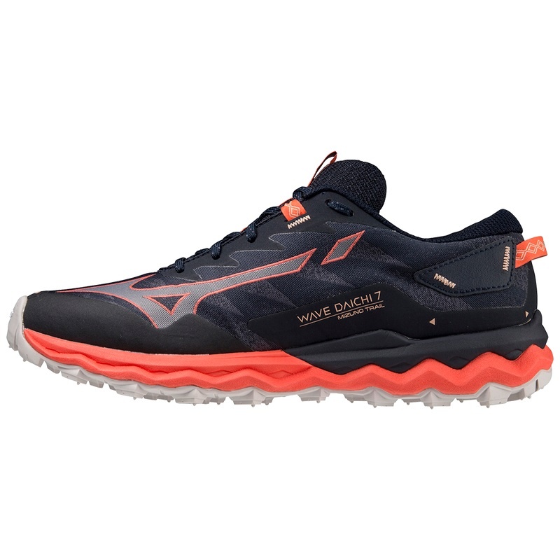 Mizuno Wave Daichi 7 トレイルランニングシューズ レディース 青 青 | JP-316709