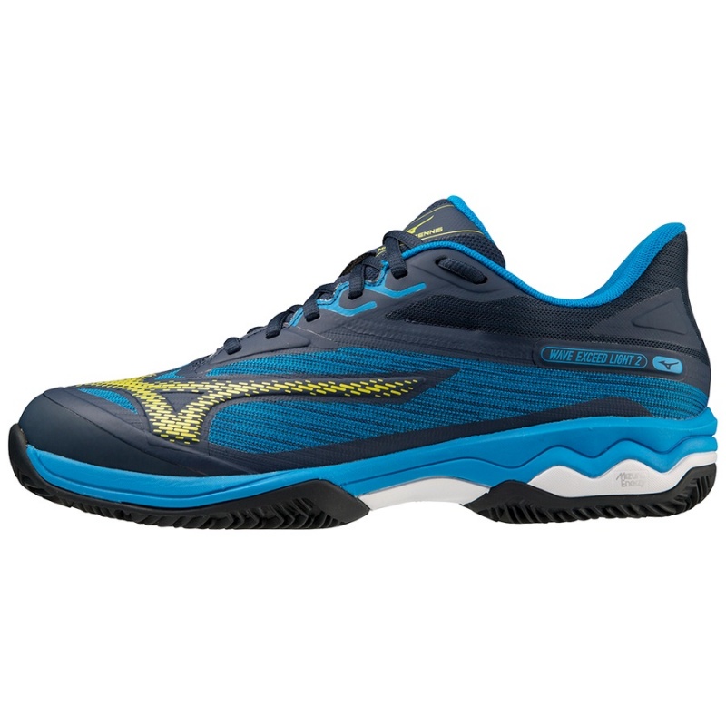 Mizuno Wave Exceed Light 2 テニスシューズ メンズ 青 | JP-308672