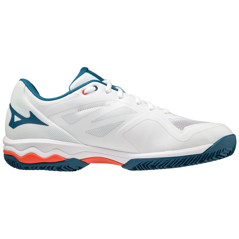 Mizuno Wave Exceed Light CC テニスシューズ メンズ 白 | JP-013652