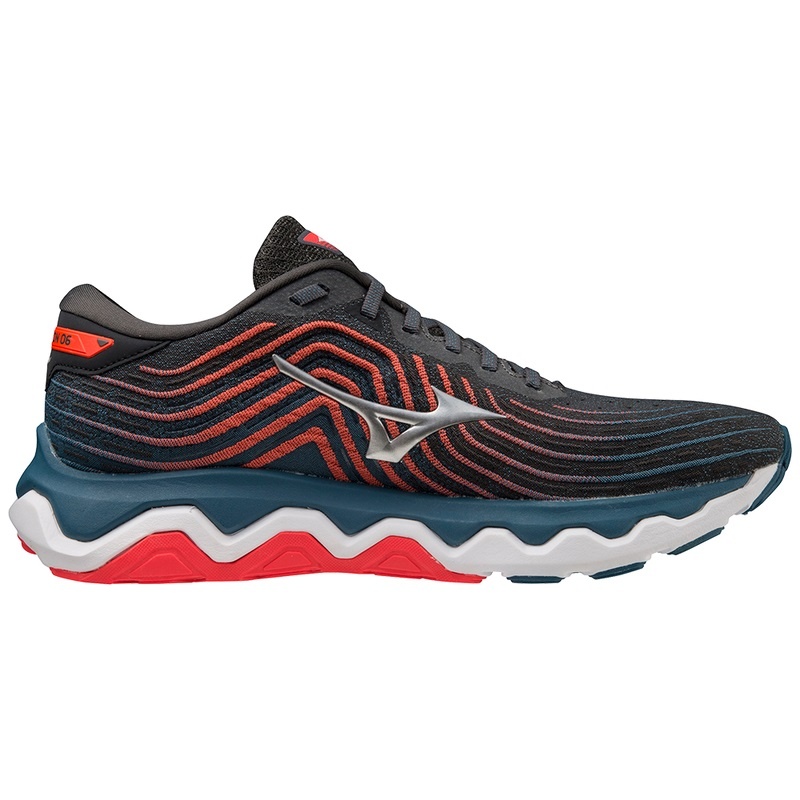 Mizuno Wave Horizon 6 ランニングシューズ メンズ 黒 | JP-092753