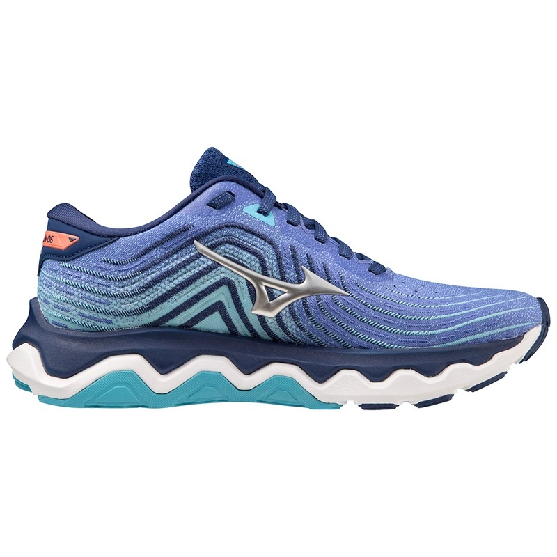 Mizuno Wave Horizon 6 ランニングシューズ レディース 青 | JP-527906