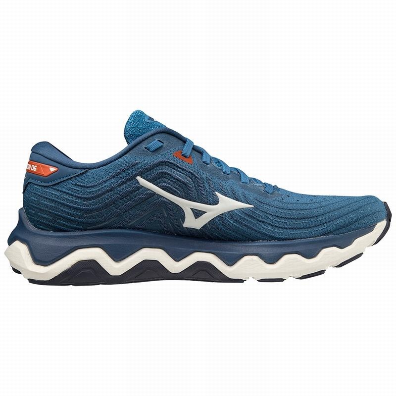 Mizuno Wave Horizon 6 ランニングシューズ メンズ 青 | JP-947865