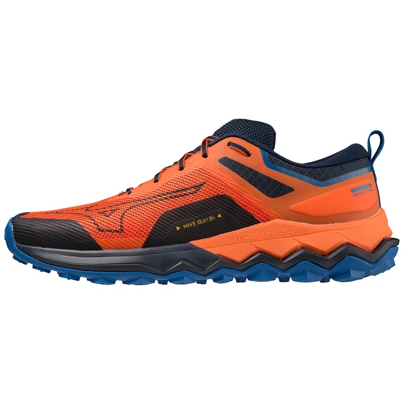 Mizuno Wave Ibuki 4 トレイルランニングシューズ メンズ 青 青 | JP-601534