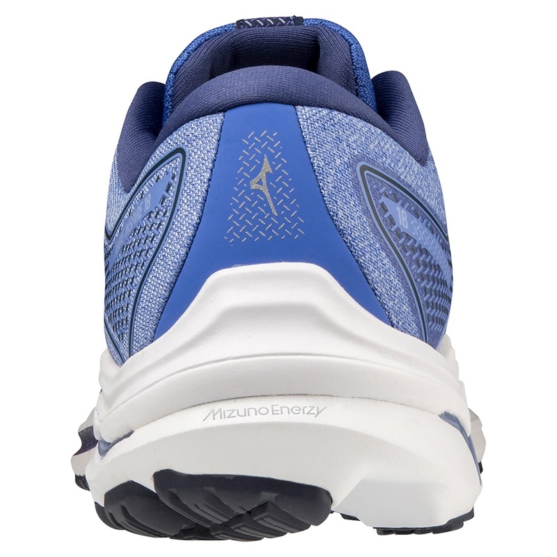 Mizuno Wave Inspire 18 ランニングシューズ レディース 青 | JP-274906