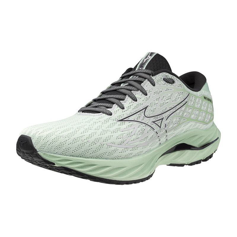 Mizuno Wave Inspire 20 ランニングシューズ メンズ 緑 | JP-037142