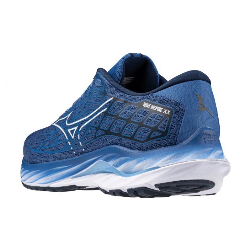 Mizuno Wave Inspire 20 ランニングシューズ メンズ 青 | JP-386054