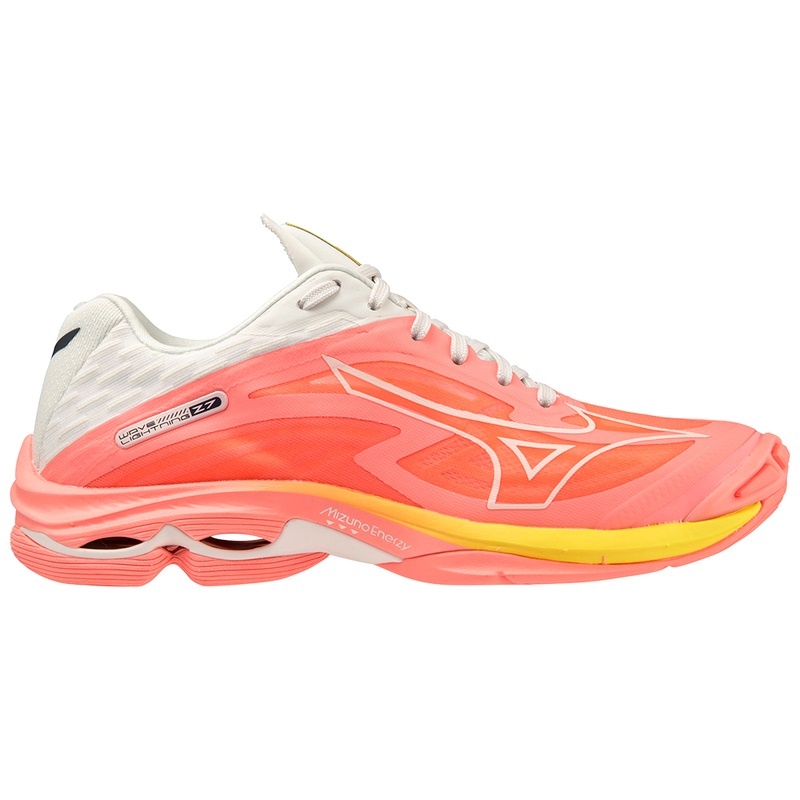 Mizuno Wave Lightning Z7 バレーボールシューズ レディース コーラル 色 | JP-974253