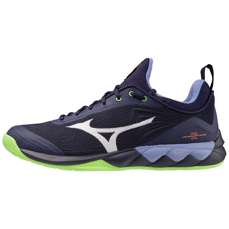 Mizuno Wave Luminous 2 バレーボールシューズ レディース ネイビー | JP-502463