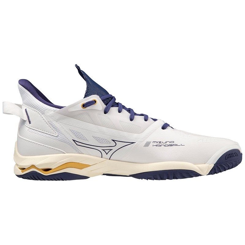 Mizuno Wave Mirage 5 ハンドボールシューズ レディース 白 ゴールド | JP-867352