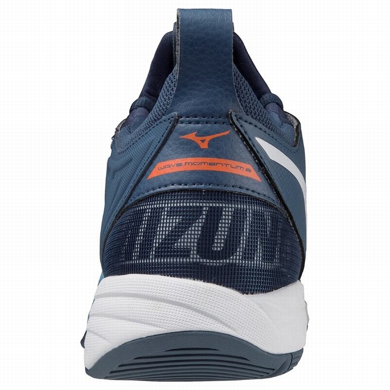 Mizuno Wave Momentum 2 バレーボールシューズ レディース 青 | JP-076584