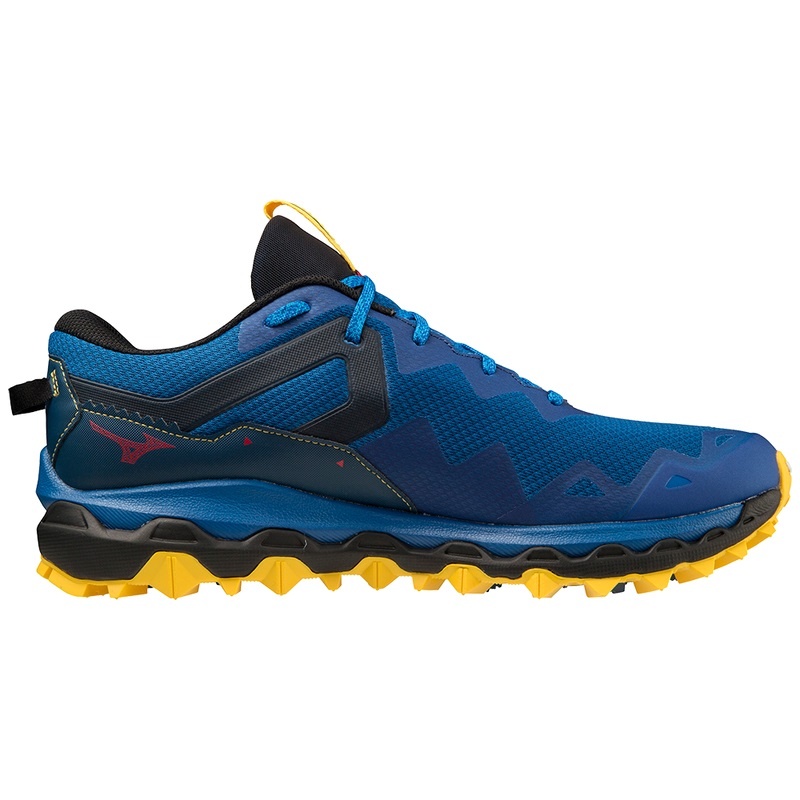 Mizuno Wave Mujin 9 ランニングシューズ メンズ 青 | JP-407318