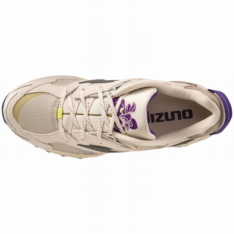 Mizuno Wave Mujin Tl スニーカー メンズ ブラウン 暗グレー 黄色 紫 | JP-031527