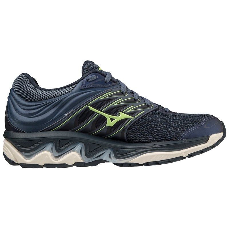 Mizuno Wave Paradox 5 ランニングシューズ レディース ネイビー | JP-630214