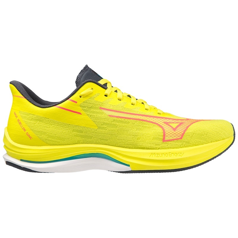 Mizuno Wave Rebellion Sonic ランニングシューズ メンズ 青 青 | JP-270489