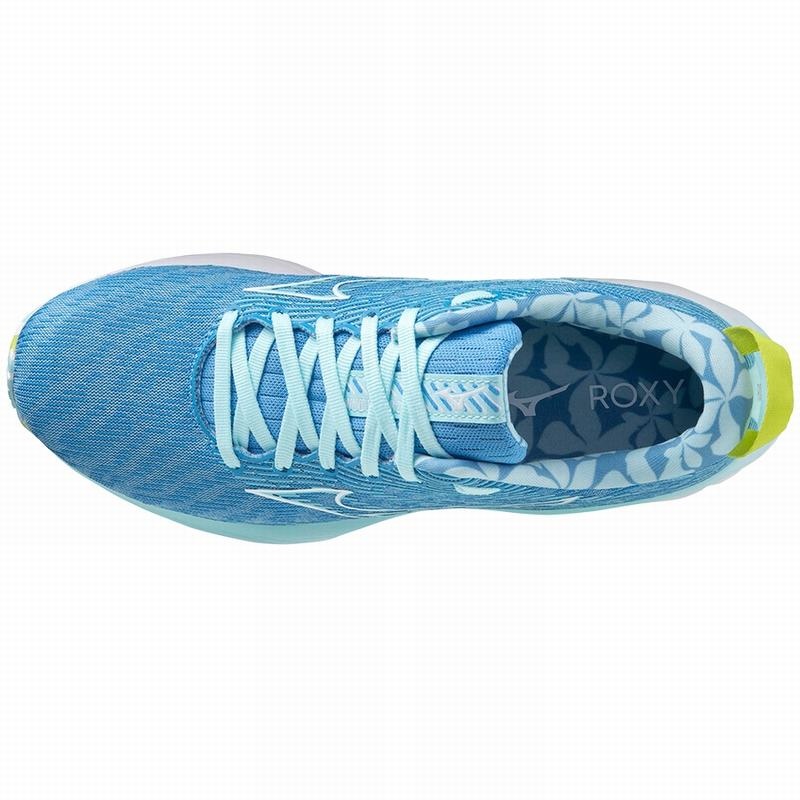 Mizuno Wave Rider 26 Roxy ランニングシューズ レディース 白 緑 | JP-860231