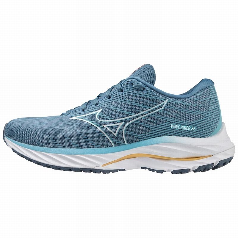 Mizuno Wave Rider 26 ランニングシューズ レディース 白 | JP-401738