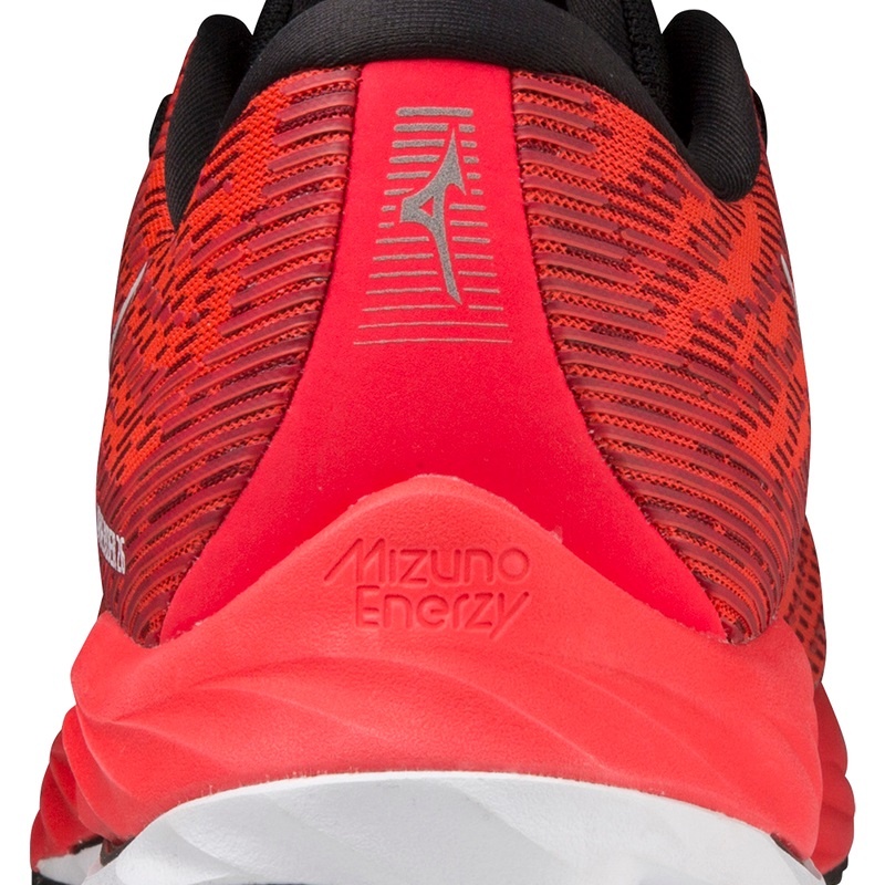 Mizuno Wave Rider 26 ランニングシューズ メンズ 赤 白 黒 | JP-503642