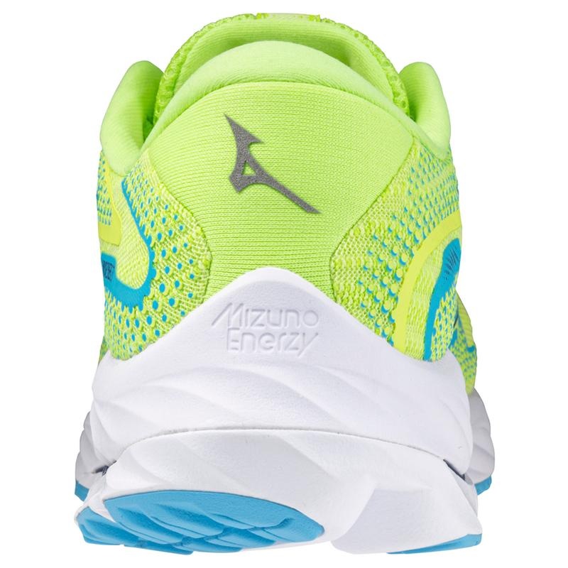 Mizuno Wave Rider 27 ランニングシューズ メンズ 緑 ネイビー | JP-650392