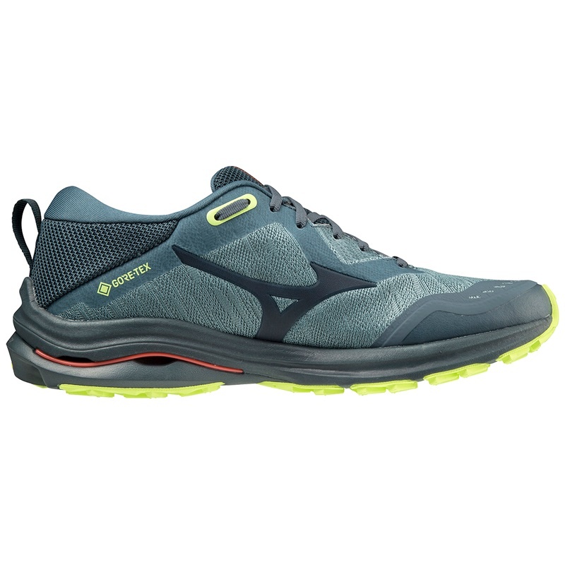 Mizuno Wave Rider GTX ランニングシューズ メンズ 緑 | JP-749805