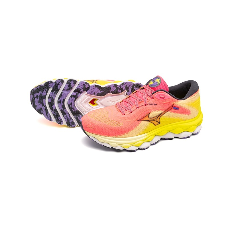 Mizuno Wave Sky 7 ランニングシューズ レディース 青 | JP-190624