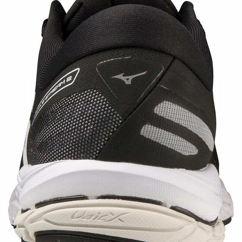 Mizuno Wave Stream 2 ランニングシューズ レディース 黒 | JP-145709