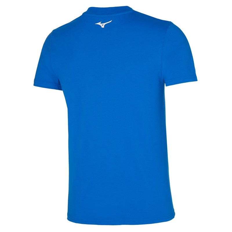 Mizuno グラフィック Tee Tシャツ メンズ 青 | JP-581270