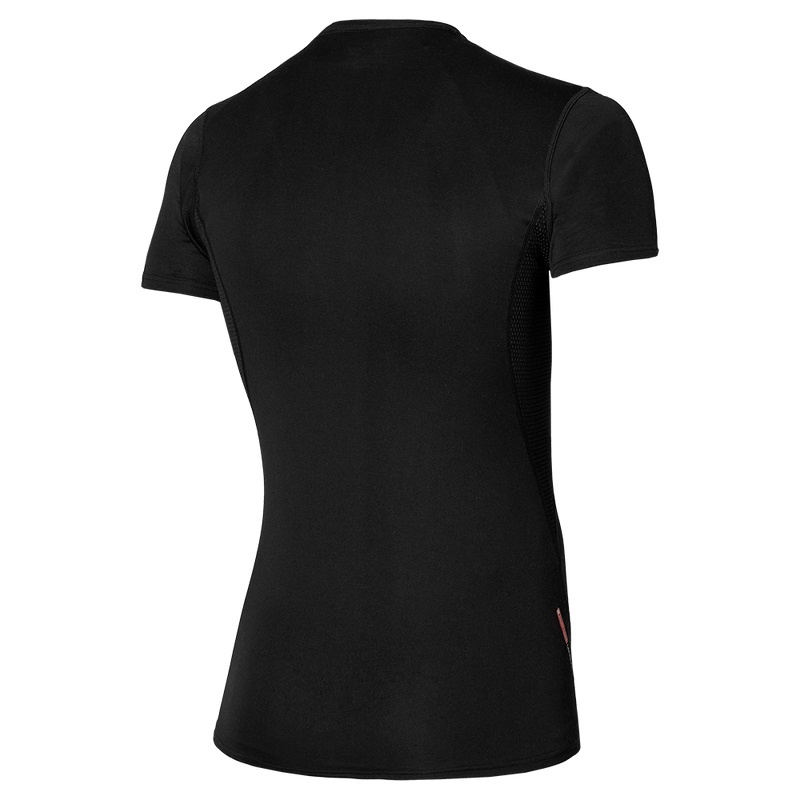 Mizuno ミッドカット Weight-light Tee Tシャツ メンズ 黒 | JP-349610